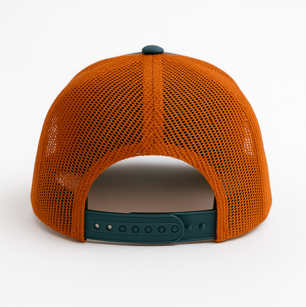 Gorra - Ruben Garza Mx azul/naranja