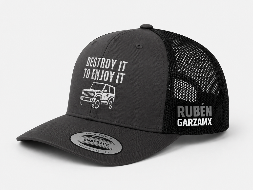 Gorra "Destroy It To Enjoy It"