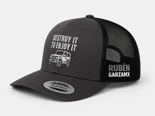 Gorra "Destroy It To Enjoy It"