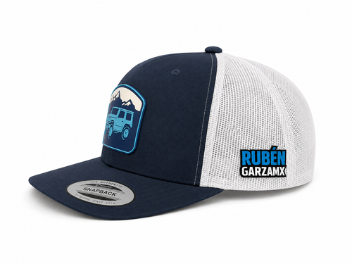Gorra Vehículo Off Road Azul