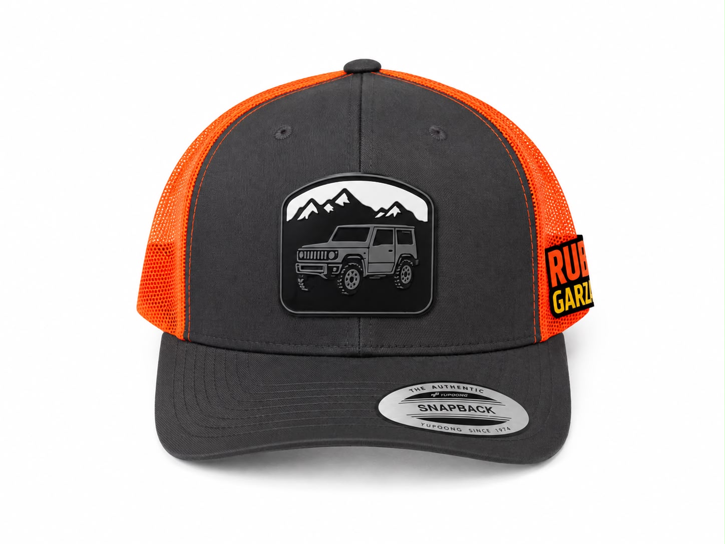 Gorra Vehiculo Off Road Naranja