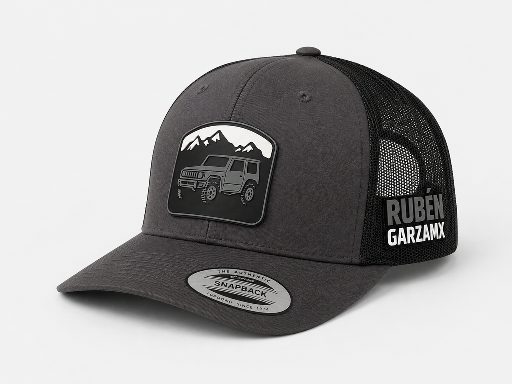 Gorra Vehículo Off Road Negra